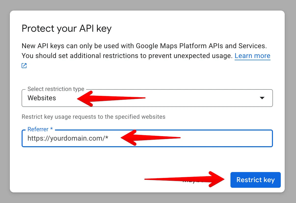 google maps platform restrict.webp