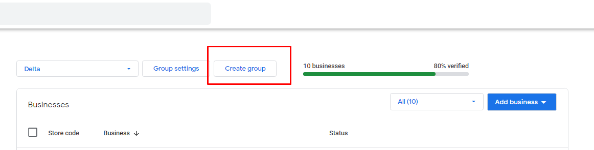 create group