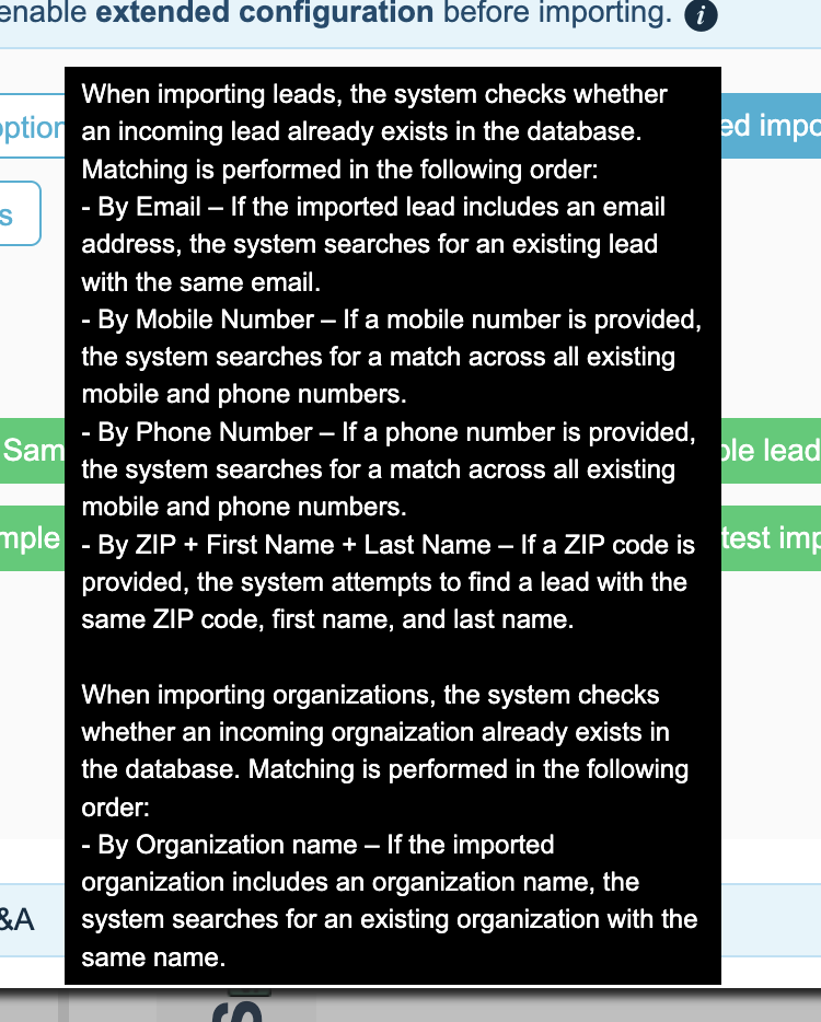 lead import logics