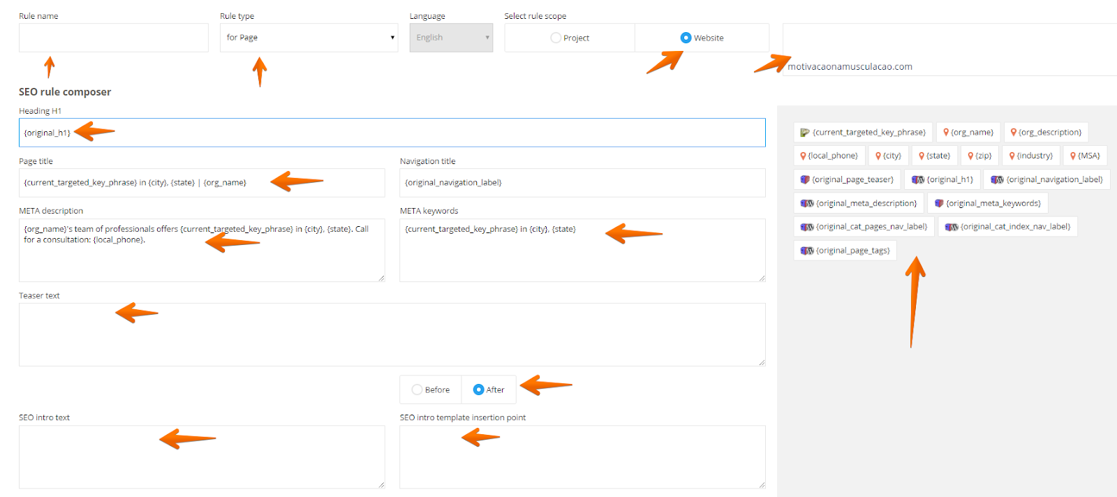 optimization rules