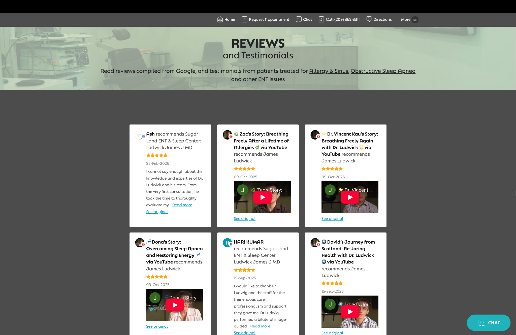 yt reviews on the website